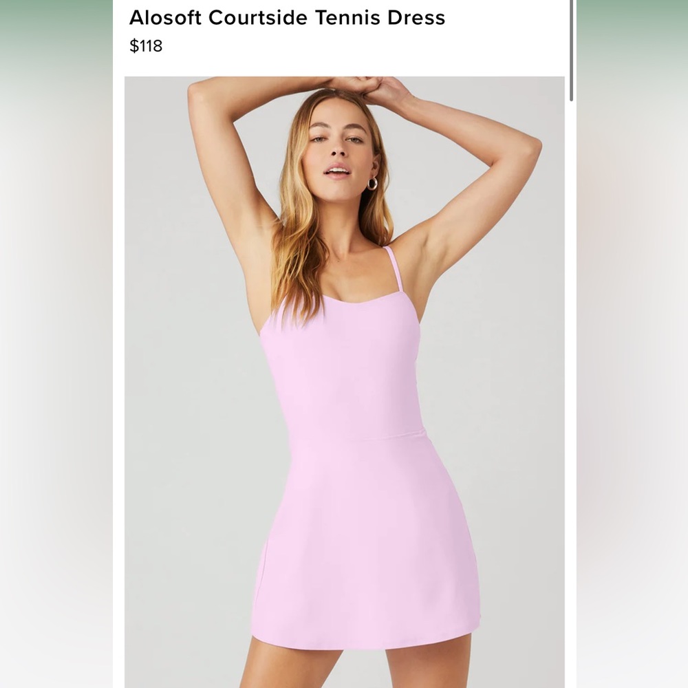 Alo yoga court side tennis dress